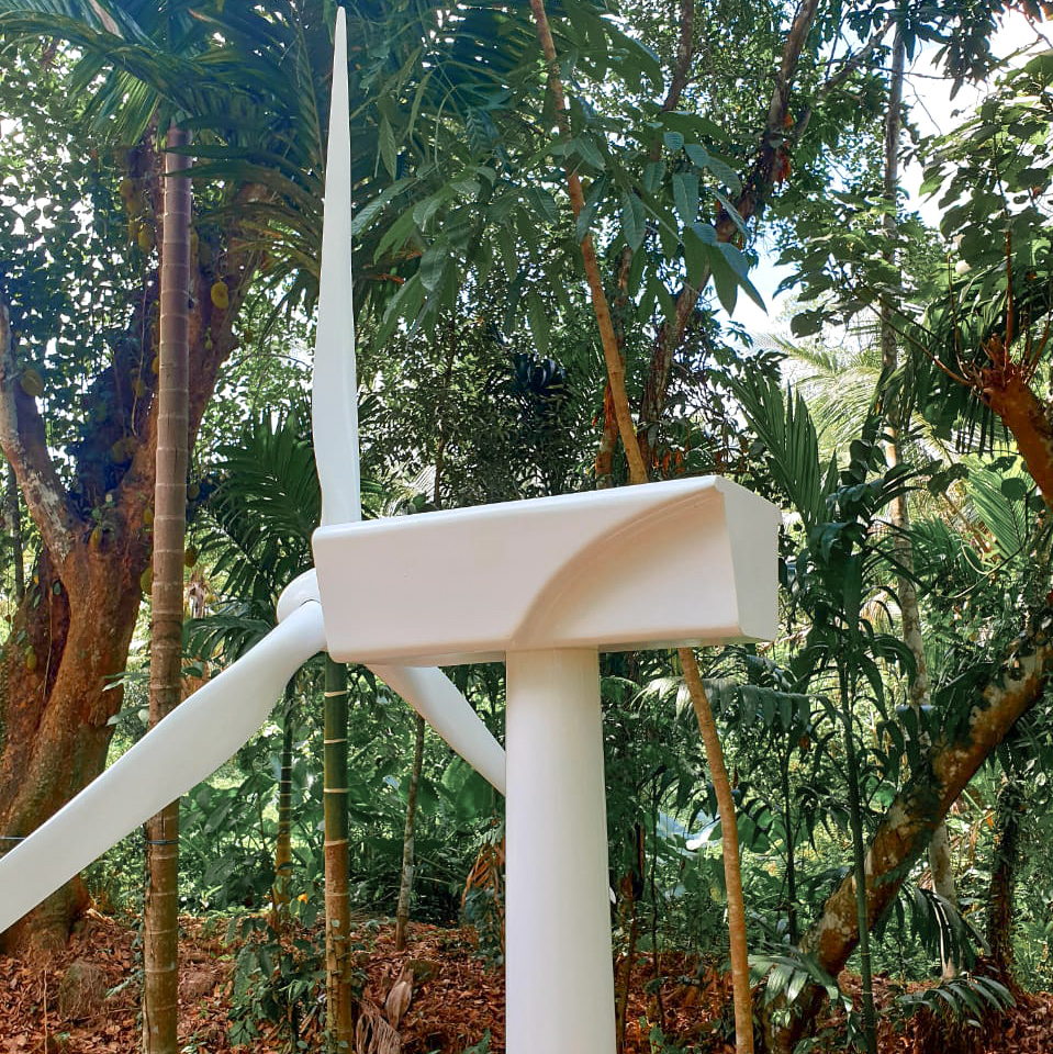 3D Printed Wind Turbine Model
