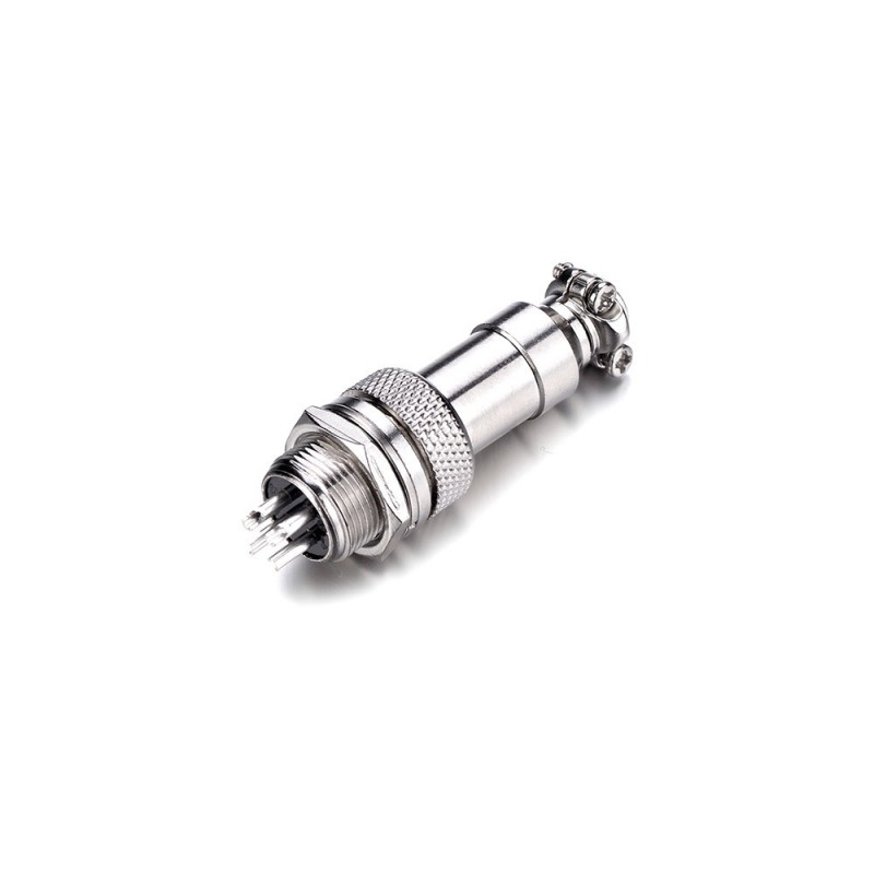 4 Pin GX12 12mm M12 Metal Aviation Plug Socket Pair