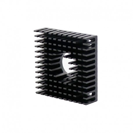 40x40x11mm Heat Sink with Hole (No Adhesive) for NEMA 17 Stepper