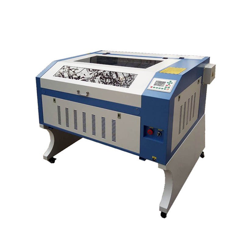 9060 Blue & White RUIDA CNC CO2 Laser Engraving Machine 60W 80W 100W 100W reci