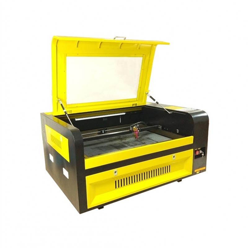 9060H Yellow RUIDA CNC CO2 Laser Engraving Machine 60W 80W 100W 130W 100W reci - Image 4