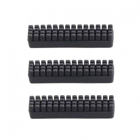 Bambu Lab Compatible Nozzle Wiper Cleaning Silicone Brush 3pcs Set for A1 Mini