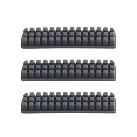 Bambu Lab Compatible Nozzle Wiper Cleaning Silicone Brush 3pcs Set for A1