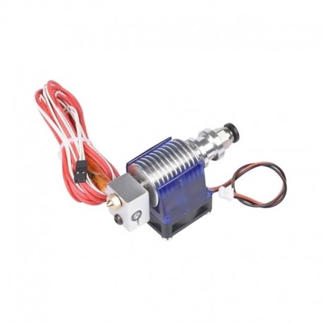 E3D V6 J-Head Remote Hotend 1.75mm with Heater Thermistor Fan Nozzle Bowden Tube Kit
